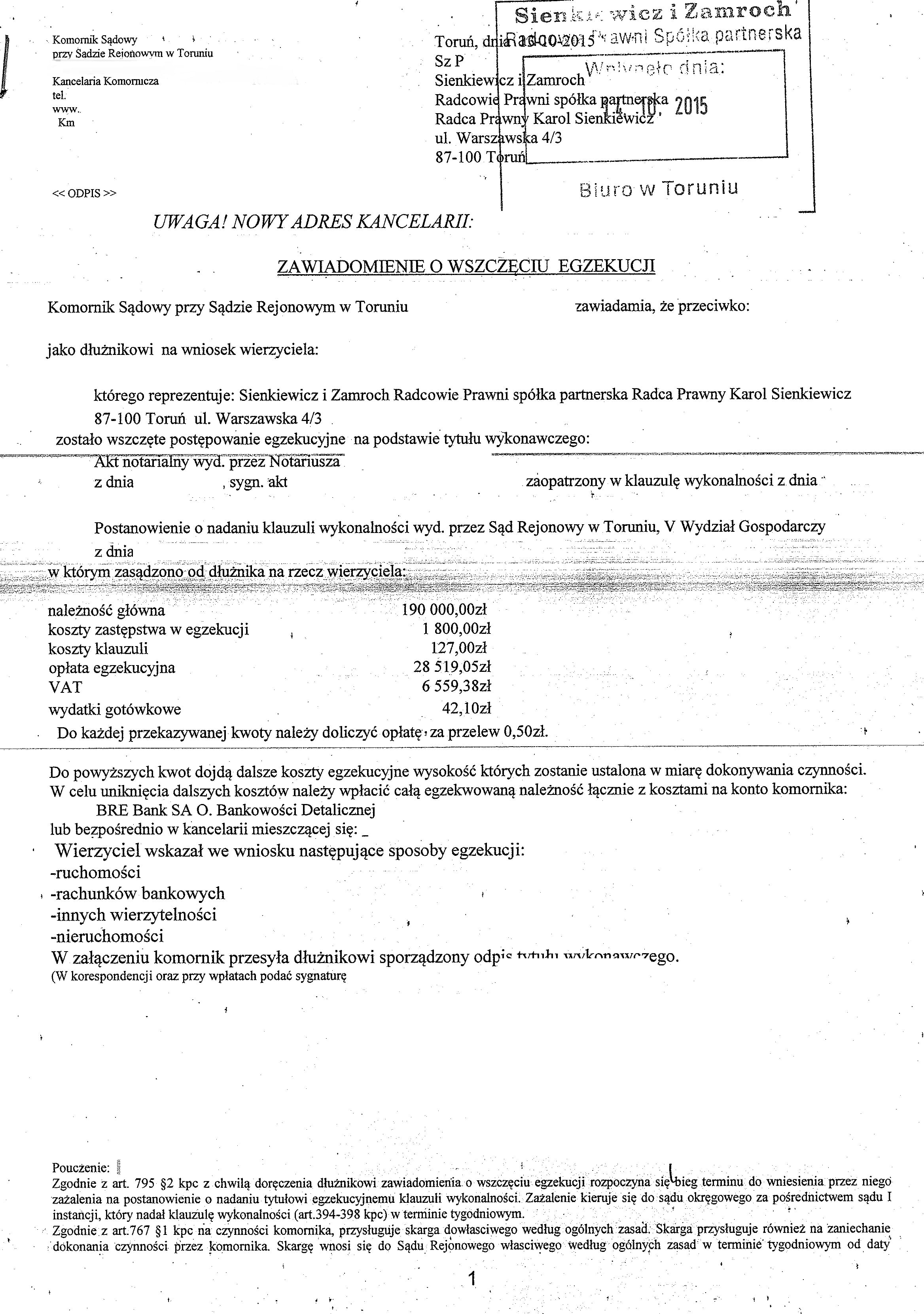 skan komornik